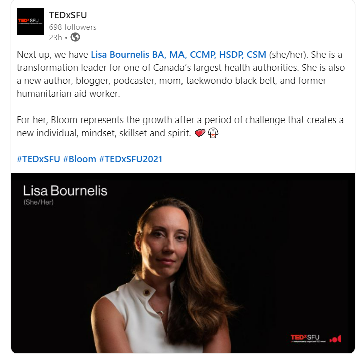 Lisa Bournelis TEDx